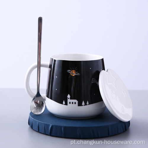 Chávena de café com logotipo personalizado Canecas de porcelana personalizadas